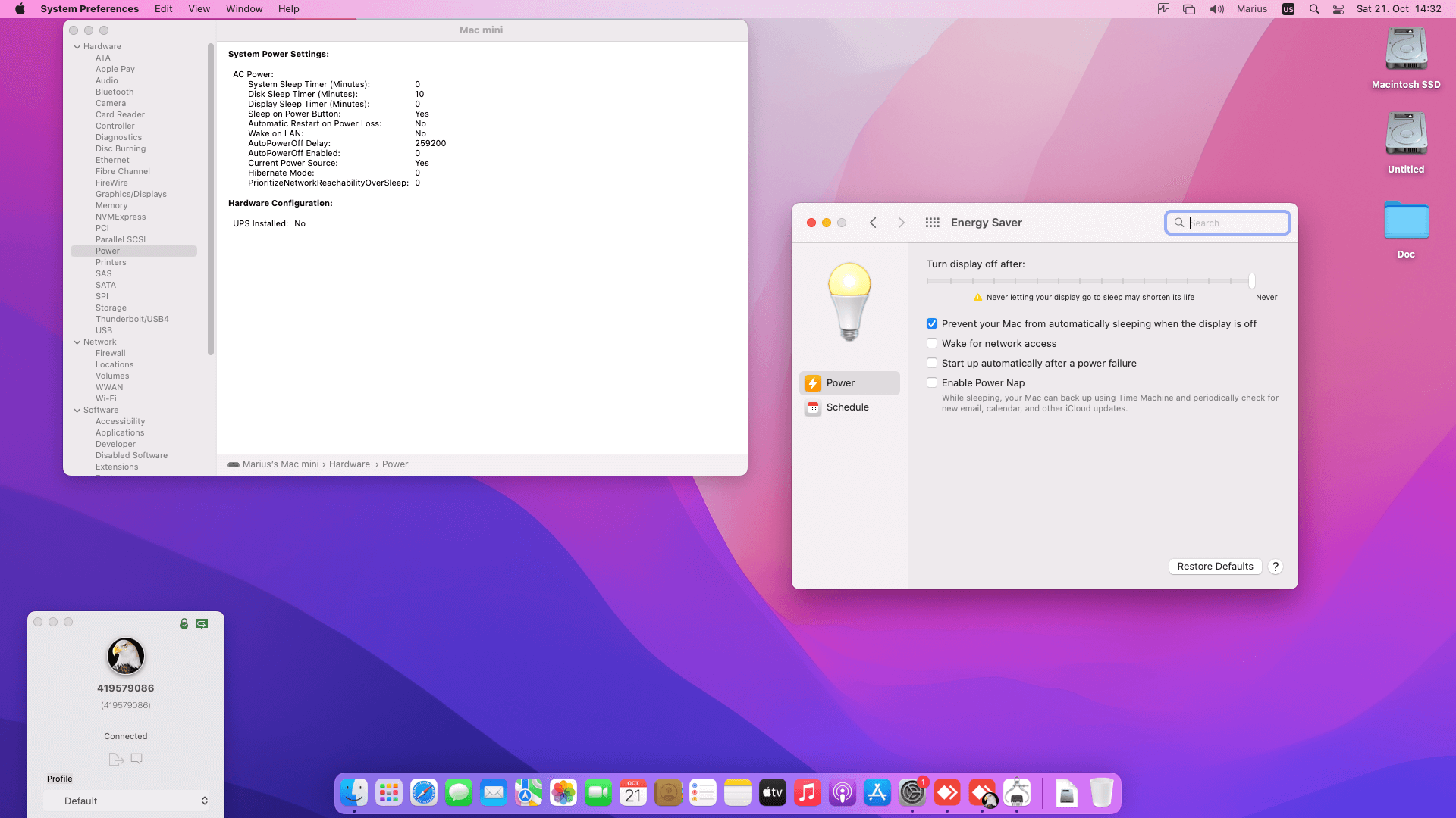 HP EliteDesk 800 G3 Mini [SkyLake + Intel HD 530]   OpenCore 1